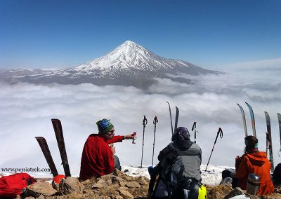 Damavand ski tour