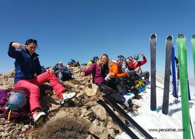 Damavand ski tour