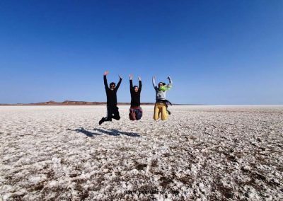 kashan desert trekking