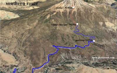 6 best routes to climb damavand