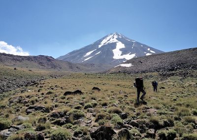 Climbing Damavand