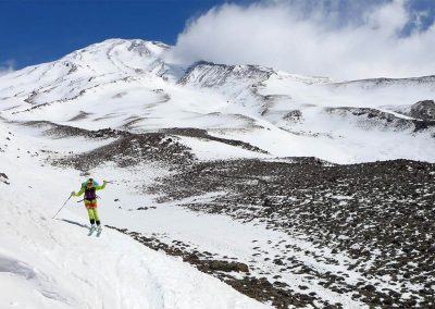 Damavand ski touring