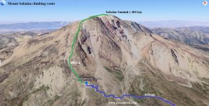 Sabalan trekking